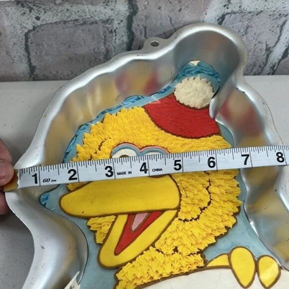 Wilton Big Bird Cake Pan w Baking Instruction Insert 2105-3654 Sesame Street - Picture 10 of 10